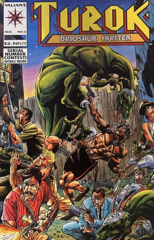 Turok: Dinosaur Hunter #2 - Valiant Comics - 1993