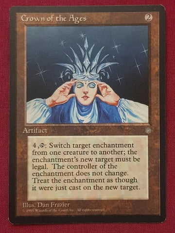 "Crown Of The Ages" - Magic The Gathering Card - Ice Age