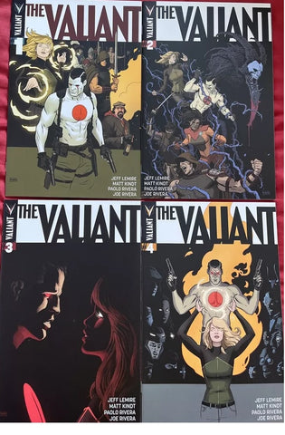 The Valiant #1-4 - Valiant Comics - 2014 - Full Set