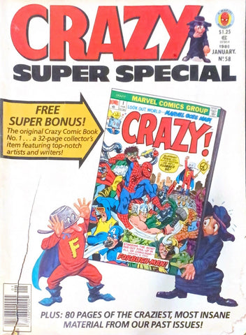 Crazy Magazine #58 - Marvel Comics - 1980