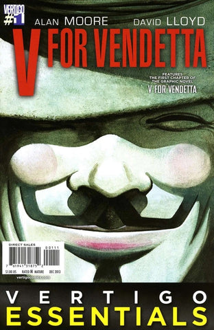 V for Vendetta #1 DC Comics / Vertigo - 2013 - Essentials Reprint Alan Moore