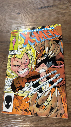 Uncanny X-Men #213 - Marvel Comics - 1985