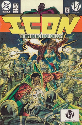 Icon #2 - DC Comics / Milestone - 1993