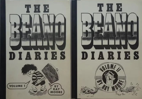 The Beano Diaries Vol.1 & Vol.2 - British Comic World - 1991