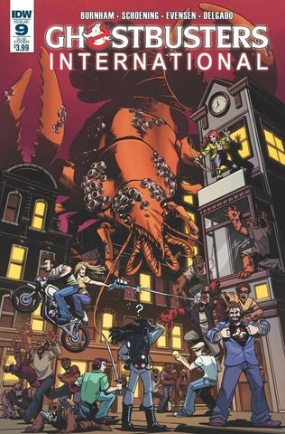 Ghostbusters International #9 - IDW - 2017 - Subscription Variant