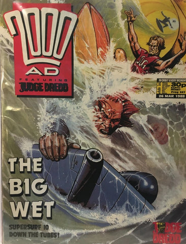 2000 AD Comic #567 - 576 (10x Comics RUN) - British Comic - 1988