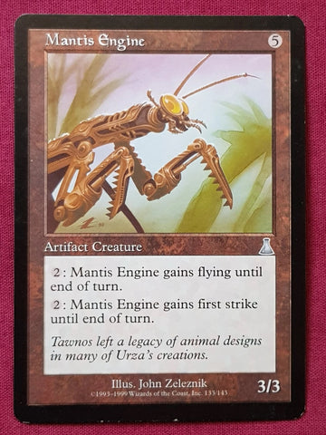 "Mantis Engine" - Magic The Gathering Card - Urza's Destiny