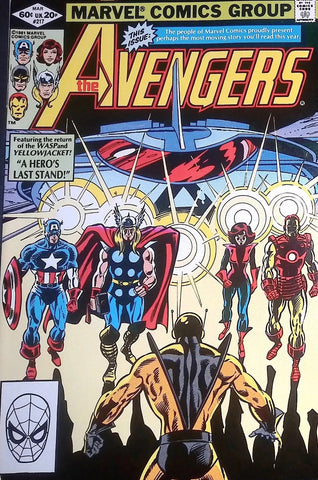 Avengers #217 - Marvel Comics - 1981