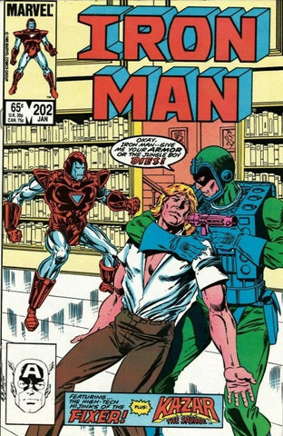 Iron Man #202 - Marvel Comics - 1986