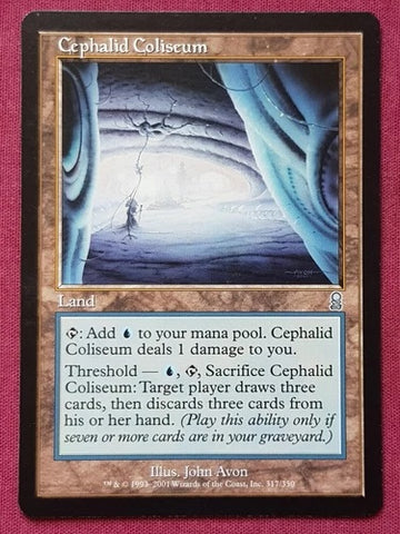 "Cephalid Coliseum" - Magic The Gathering Card - Odyssey