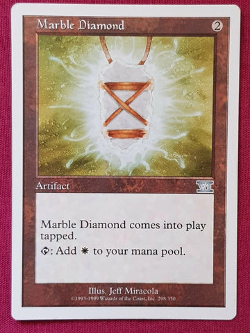 "Marble Diamond" - Magic The Gathering Card - 6th Edition