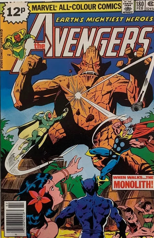 The Avengers #180 - Marvel Comics - 1978