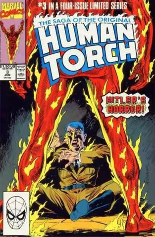 Human Torch #3 - Marvel Comics - 1990