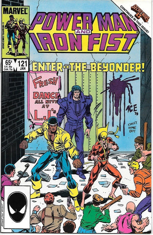 Power Man and Iron Fist #121 - Marvel Comics - 1986