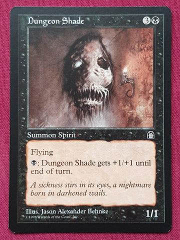 "Dungeon Shade" - Magic The Gathering Card - Stronghold
