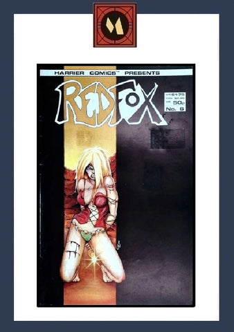 Red Fox #6 - Harrier Comics - 1986 (Ref. Box B1)