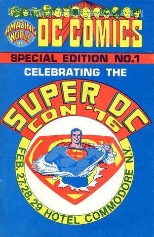 Amazing World of DC Comics: Special Edition #1 - Super Con 1976