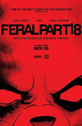 Feral #18 - Image Comics - 2025 - Movie Poster Homage Variant