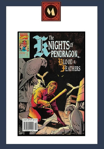 Knights Of Pendragon #4 - Marvel Comics - 1990