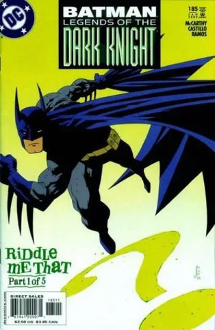 Batman Legends of the Dark Knight #185 - DC Comics - 2005