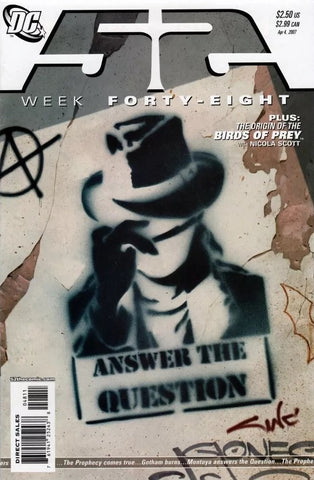 52 Week Forty-Eight - DC - 2007 - 1st App Renee Montoya as The Question