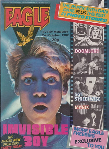 Eagle 2nd October 1982 - IPC Magazines - British Comic - 1982