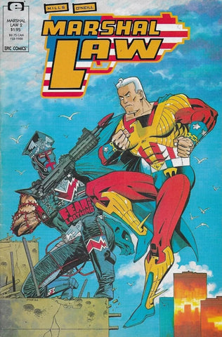 Marshall Law #2 - Epic Comics - 1988