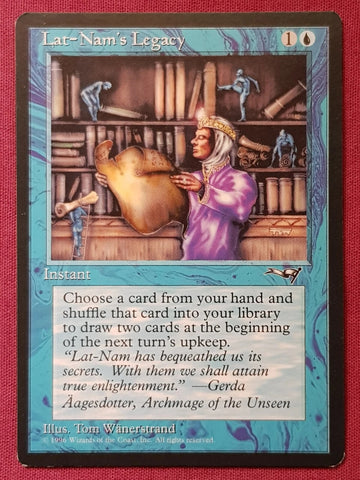 "Lat-Nam's Legacy" - Magic The Gathering Card - Alliances