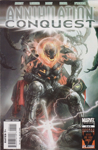 Annihilation Conquest #5 - Marvel Comics - 2008