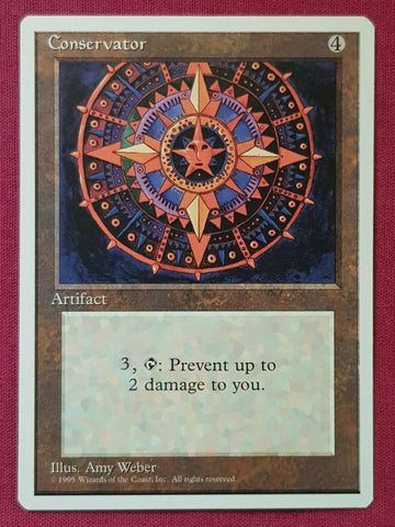 "Conservator" - Magic The Gathering Card - 4th Edition