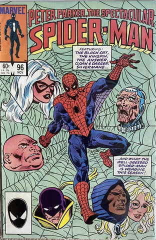 Peter Parker, Spectacular Spider-Man #96 - Marvel Comics - 1984