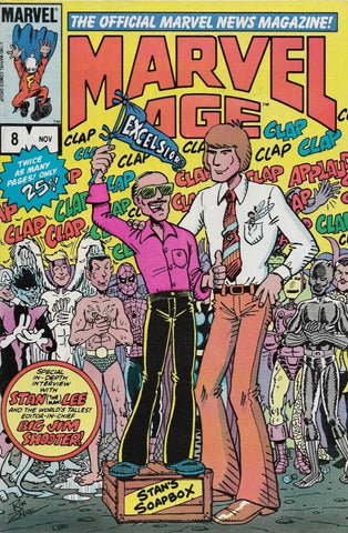Marvel Age #8 - Marvel Comics - 1983