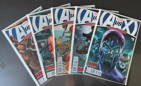 A vs X: Consequences #1-5 (Full Set of 5x Comics) - Marvel Comics - 2012