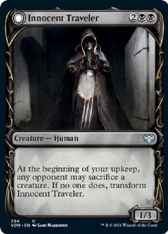 "Innocent Traveler" - Magic The Gathering Card - VOW