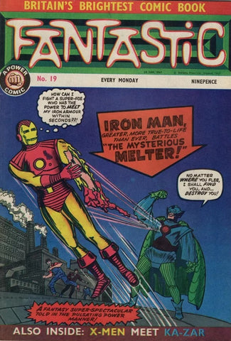 Fantastic Comic #19 - Marvel UK - 1967