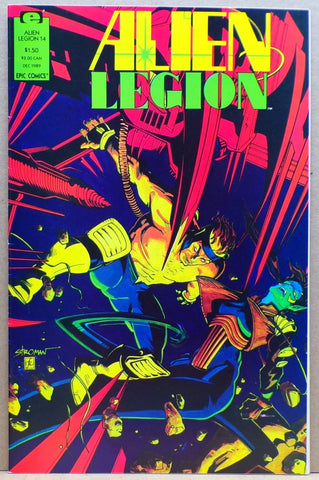 Alien Legion #14 - Epic Comics - 1989