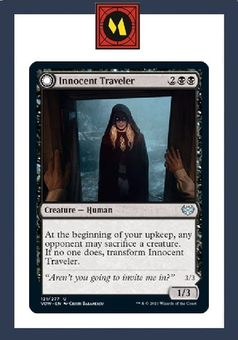 "Innocent Traveler" - Magic The Gathering - VOW - Balanescu Art