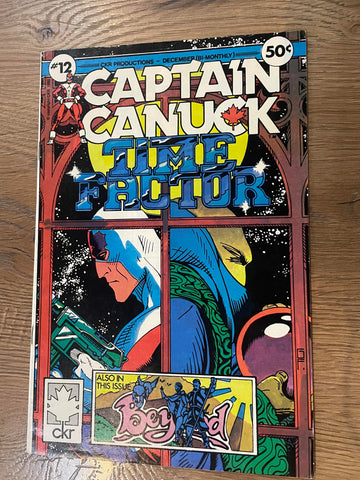 Captain Canuck #12 - CKR - 1980