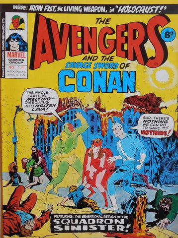 The Avengers #134 - Marvel Comics / British - 1976