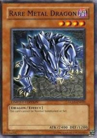 "Rare Metal Dragon" GLD1-EN020 - Yu-Gi-Oh! - 3x Card Playset