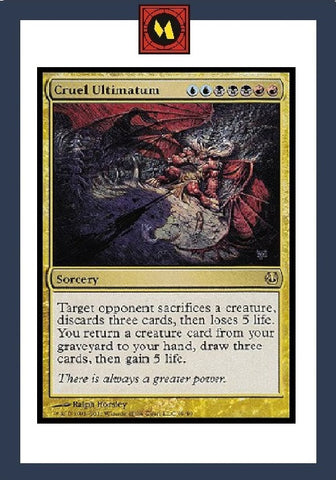 "Cruel Ultimatum" - Magic The Gathering Card - Duel Decks