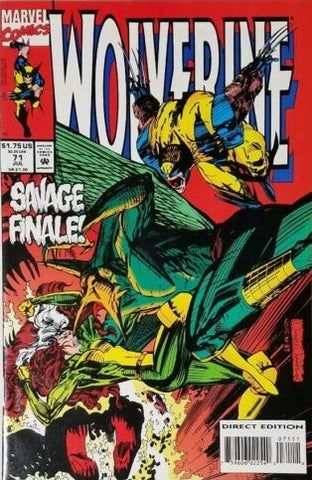 Wolverine #71 - Marvel Comics - 1993