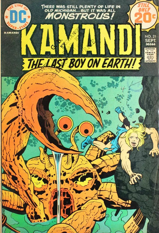 Kamandi The Last Boy on Earth #21 - DC Comics - 1974