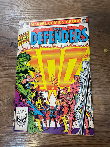 The Defenders #100 - Marvel Comics - 1981 - Back Issue