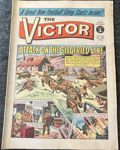 Victor Comic #629, 630, #633 - 637, #639 (8x Comics LOT) - 1973