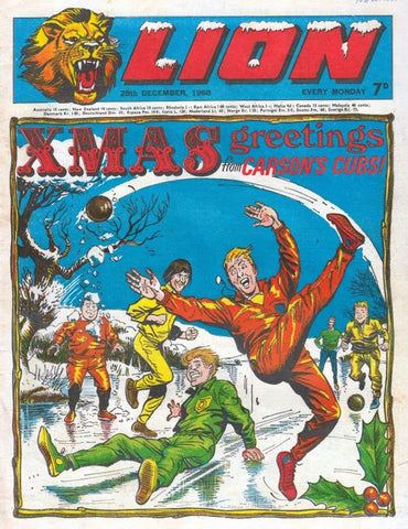 Lion Comic - British Comic - 28/12/68