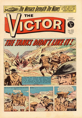 "The Victor" (LOT C3 of 10x Comics) - British Comic - 1970s see below