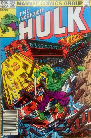Incredible Hulk #274 - Marvel Comics - 1982