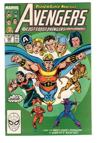 The Avengers #302 - Marvel Comics - 1989