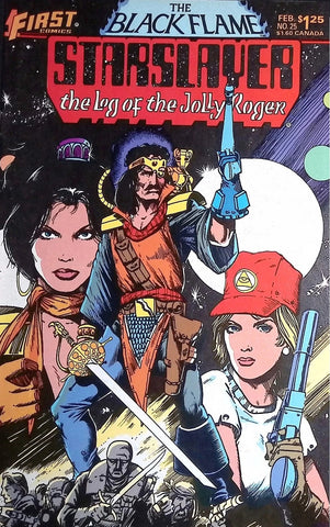 Starslayer: Log of the Jolly Roger #25 - First Comics - 1985